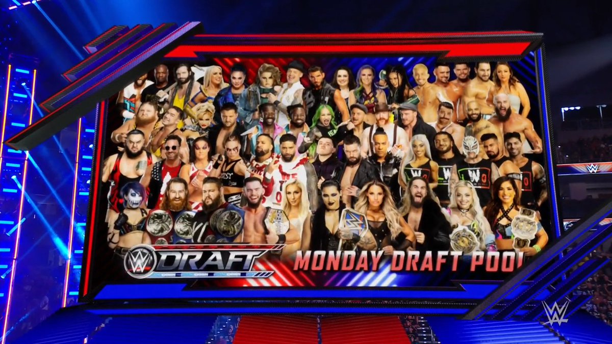 WWE on Twitter "Who should be the FIRST PICK? WWEDraft"