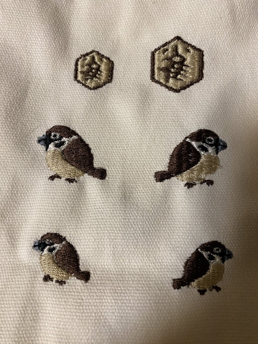 cyunkorosyoukai's tweet photo. 刺繍ミシン用データを作っています。Ink/stichを使っているのでけっこう難しいですね。 #刺繍 #ミシン #Incscape #Inkstich #CLIPSTUDIOPAINT #小鳥 https://t.co/KuYbfvS493