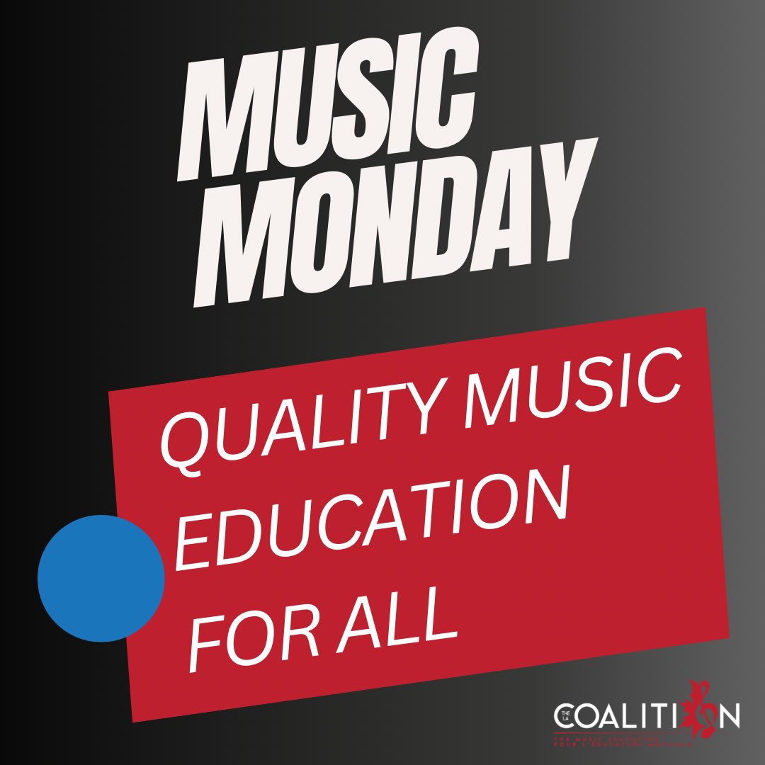 MusicEdCanada's tweet photo. Today is #MusicMonday and we are joining #togetherinharmony to talk about the importance of music education 

#musicisourmedicine #musicmatters #musiced https://t.co/nnW7MukFzW