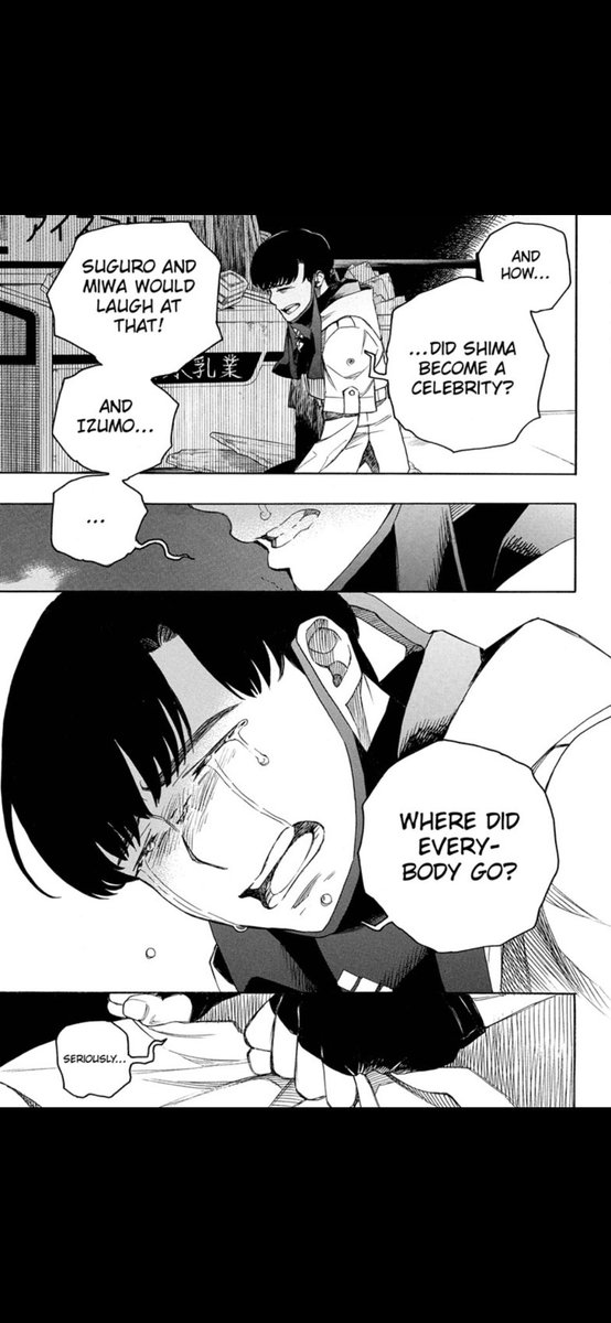 Itsme_toni_13's tweet photo. WHAT DOES THE LAST FUCKING PIC MEAN I NEED ANSWERS WHAT THE FUCK HAPPENED I CANT KEEP WAITING A MONTH FOR EACH RELEASE IM DESPERATE #AoNoExorcist #BlueExorcist #chapter140 https://t.co/Nbmp6l4C9x
