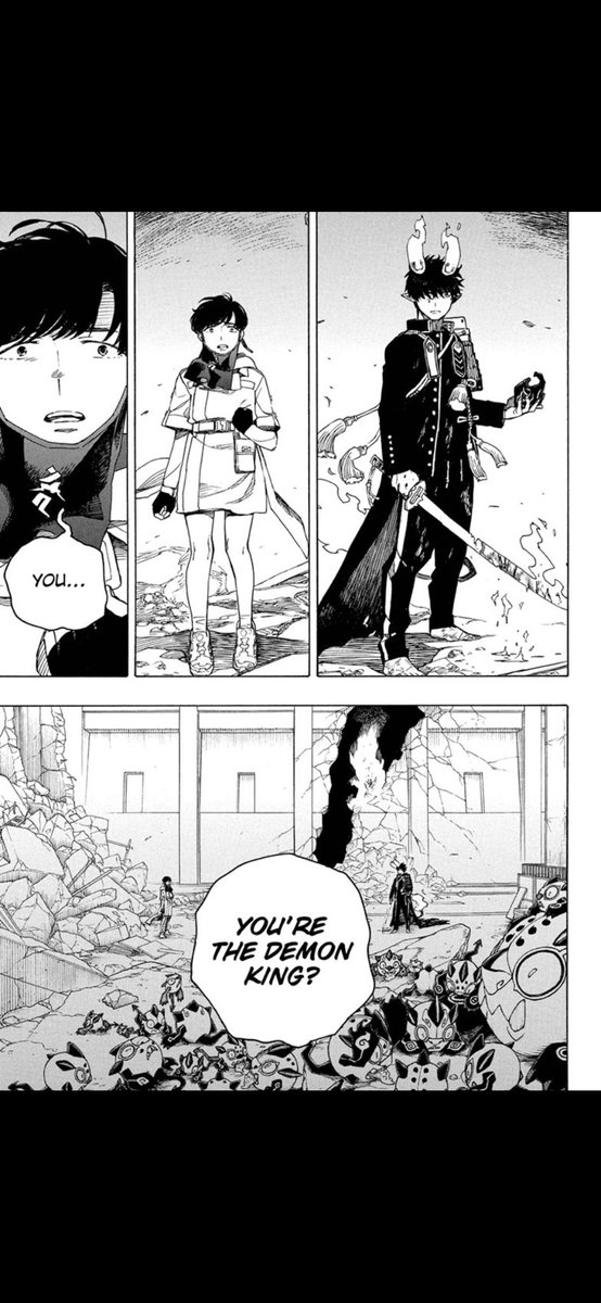 Itsme_toni_13's tweet photo. WHAT DOES THE LAST FUCKING PIC MEAN I NEED ANSWERS WHAT THE FUCK HAPPENED I CANT KEEP WAITING A MONTH FOR EACH RELEASE IM DESPERATE #AoNoExorcist #BlueExorcist #chapter140 https://t.co/Nbmp6l4C9x
