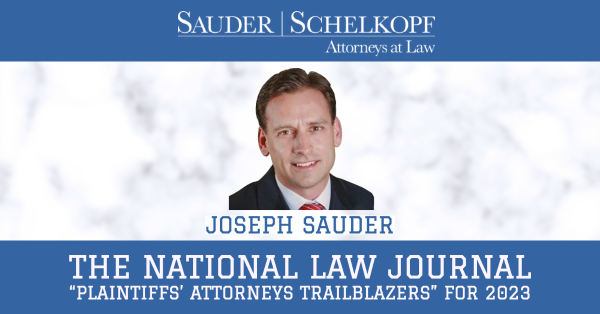 Sauder Schelkopf is proud to announce that the National Law Journal named Joe Sauder to the Plaintiffs’ Lawyers Trailblazers for 2023. Joe is one of only 51 plaintiff attorneys nationwide and the only Pennsylvania attorney selected this year. 
sauderschelkopf.com/the-national-l…