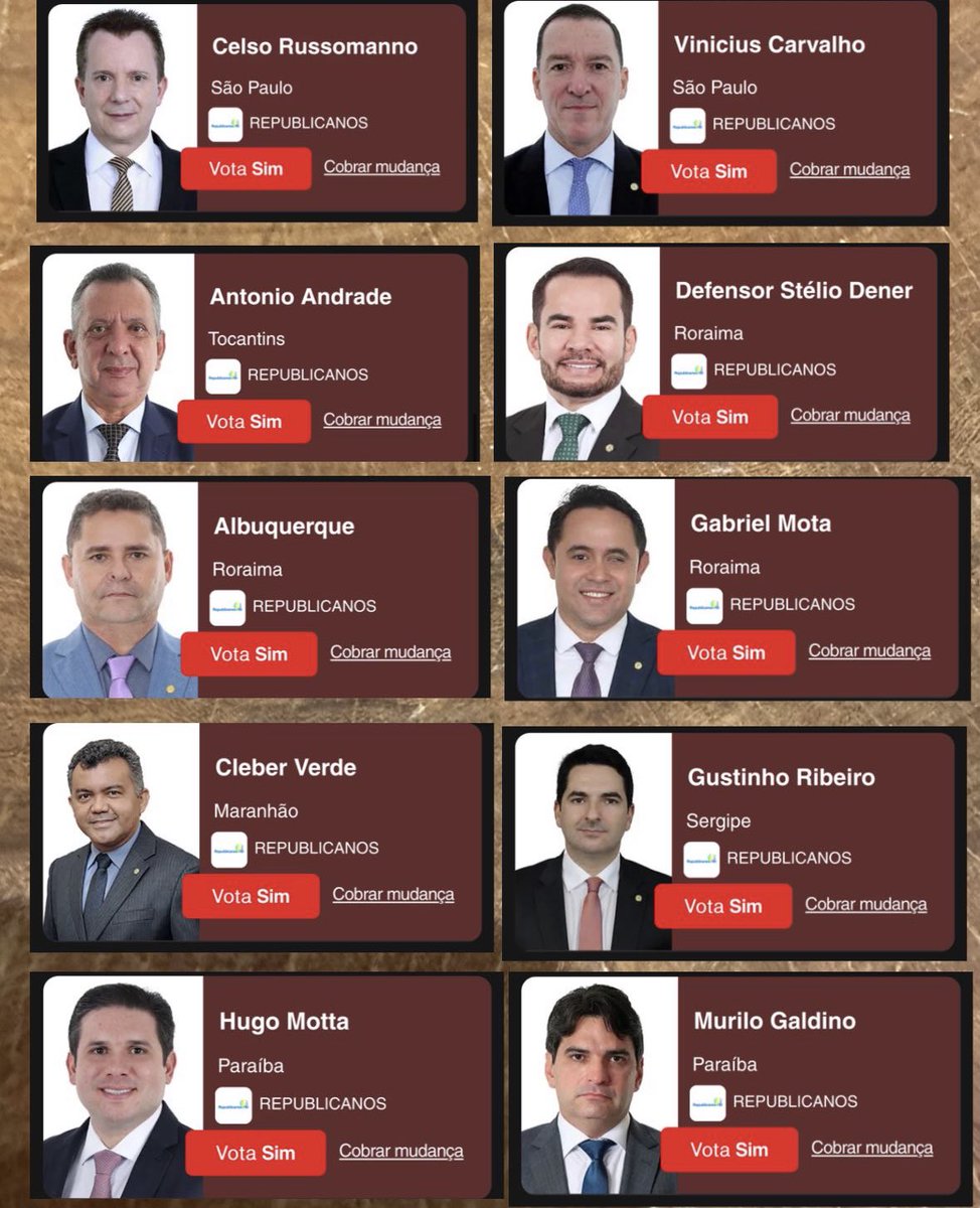 opilhado's tweet photo. INACEITÁVEL E REVOLTANTE MEMBROS DO PARTIDO REPUBLICANOS VOTAREM A FAVOR DA PL DA CENSURA! ESTÃO AÍ ALGUNS NOMES PRO POVO COBRAR NAS REDES SOCIAIS! COMPARTILHEM ESSA LISTA PRAS PESSOAS SABEREM DE QUEM COBRAR! #PL2630 https://t.co/yG5AncBp4o