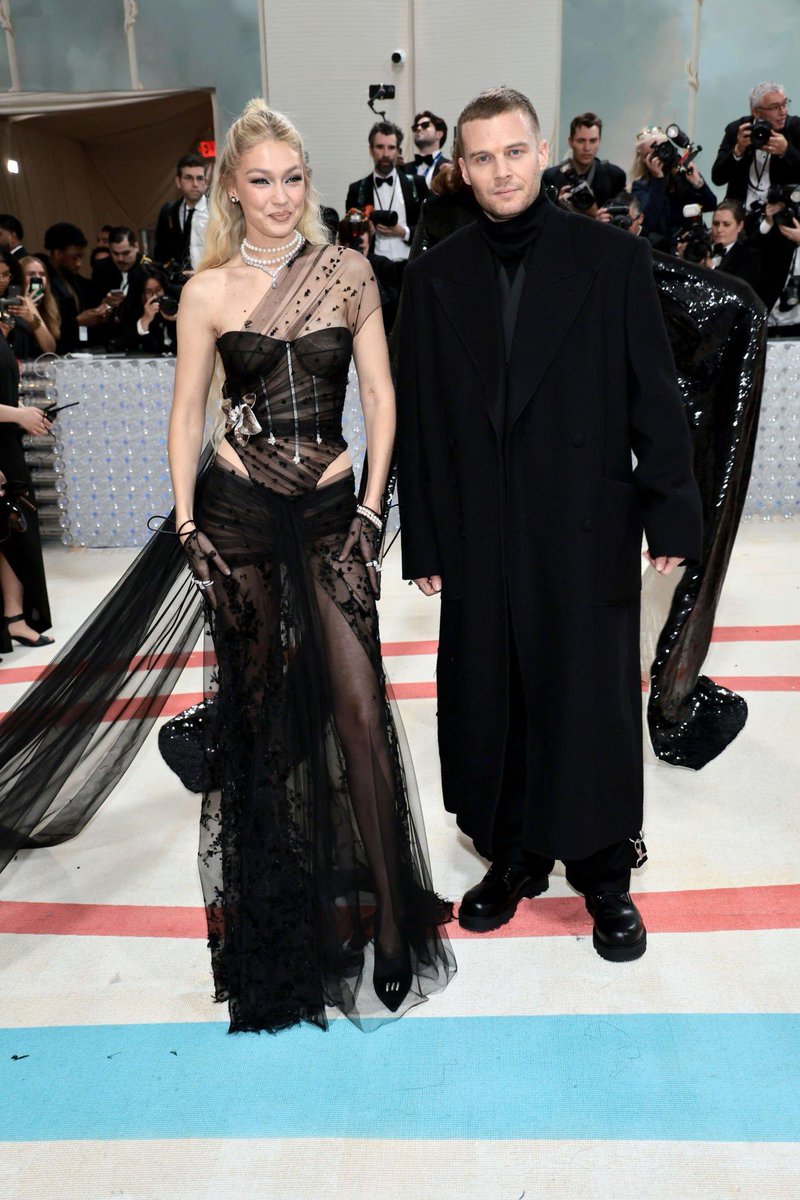 popcultureshub's tweet photo. Gigi Hadid and Matthew Williams at #MetGala https://t.co/cW1G8a0RvE