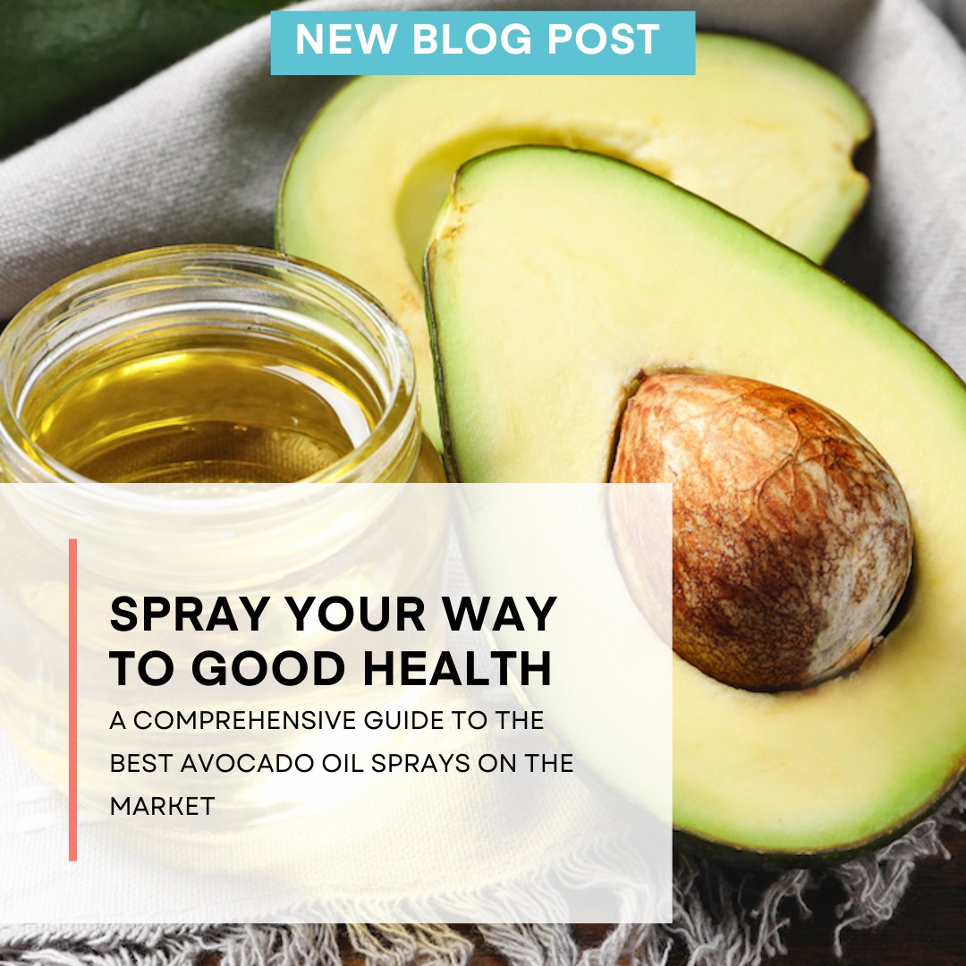 Chatter_Source's tweet image. Spray and slay your meals with avocado oil! 🔥🥑 Not only does it have a high smoke point and subtle flavor, but it&apos;s also packed with nutrients and healthier than popular cooking oils like canola oil. 🍳👨‍🍳

Check out our favorite picks here:
bit.ly/3ZEMCDd