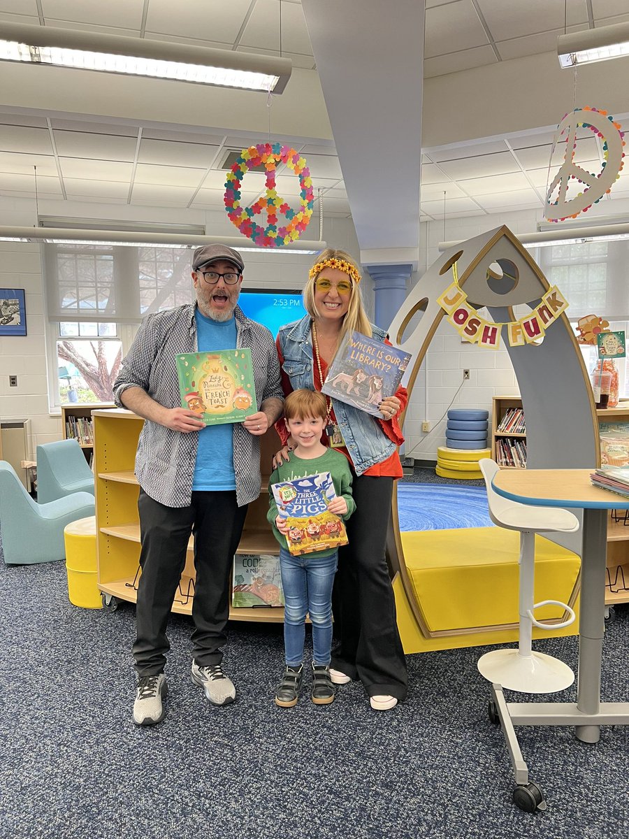 12 months of planning, 6 weeks of lesson plans, 100s of emails, and lots of moving parts. Tisdale Author Day is the best day of my year! Another amazing one in the books! Thanks <a href="/joshfunkbooks/">Josh Funk</a> for spreading your literary magic in our school! TY PTO for making it possible!