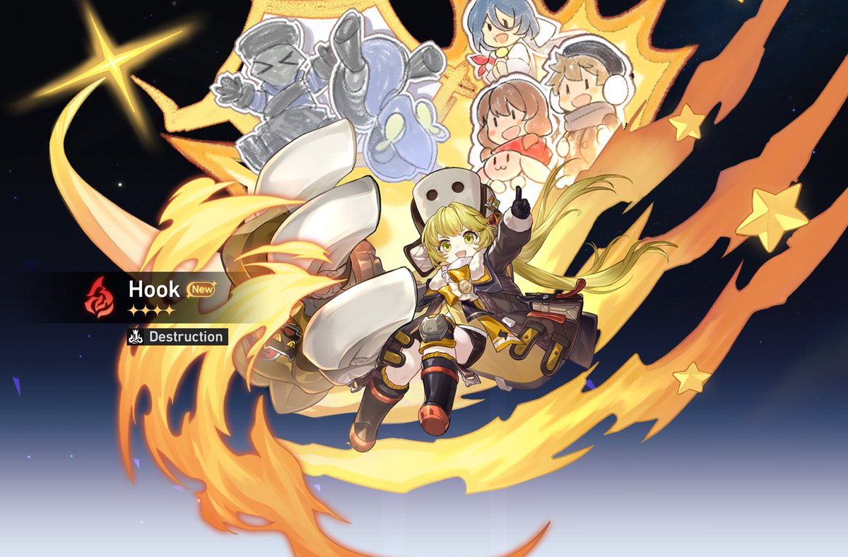 Cthonias's tweet photo. Just got #Hook #HonkaiStarRail https://t.co/G8qTrW13JF