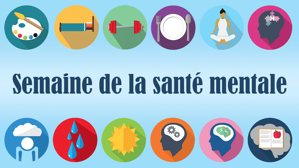 La #SemaineDeLaSantéMentale débute aujourd'hui au Canada. La santé mentale est tout aussi importante que la santé physique. Il est important de prendre des nouvelles de ses amis, de sa famille et de ses collègues. Pour en savoir plus : bit.ly/3p1U7ru