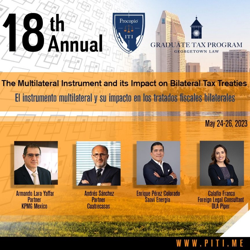 The Procopio International Tax Institute tweet media