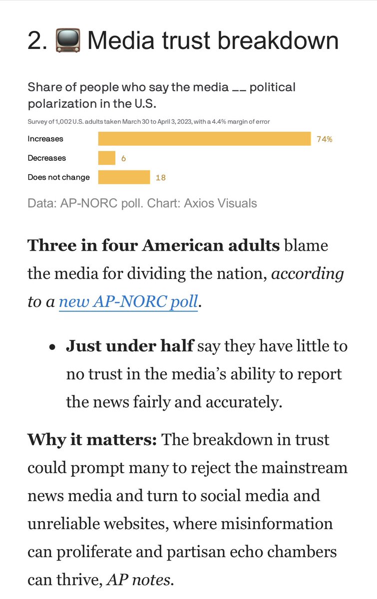 StrategicPIO's tweet photo. This from @axios is why gov agencies need strategic communicators dedicated to informing, educating &amp; empowering their communities. If you don’t tell your story, someone else will. Will it be accurate?
More: https://t.co/gk2wsKWGSE https://t.co/O8ZuxZcAIc