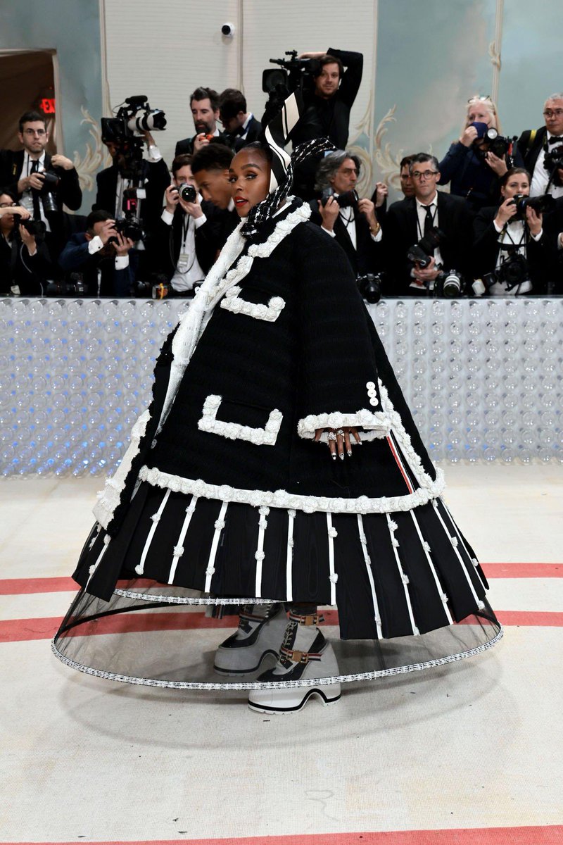 Janelle Monáe at #MetGala
