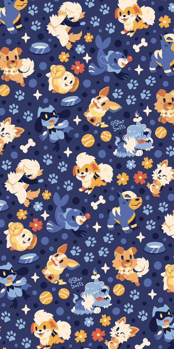 starsalts's tweet photo. a cavalcade of colorful canines! 🐾 https://t.co/oMSQ5E3xEM