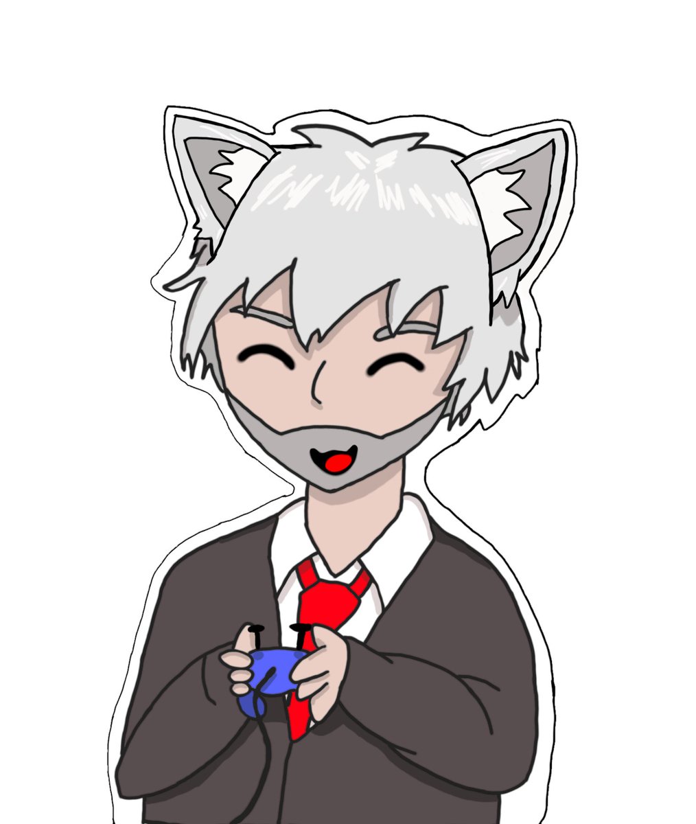 AgentLumina's tweet photo. Shout out to @KokinoArt for drawing my Model :3 https://t.co/OkP0IK9yKF