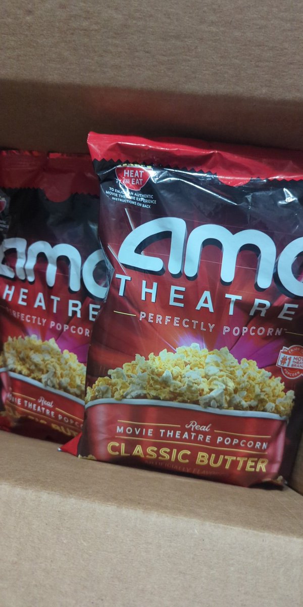 Got em, my youngen done snagged himself a bag, finally got it online, although it didn't all come at once...more for tomorrow...lol
#AMCPerfectlyPopcorn
#AMCNEVERLEAVING 
#AMCNOTLEAVING 
#AMC
#amcshortsqueeze 
#amcarmy 
#Amcstrong 
Tick Tock... Shorties!
