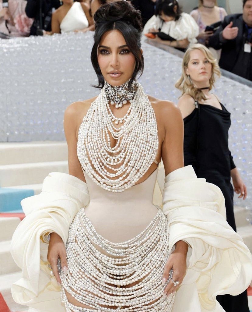 Kim Kardashian at the 2023 #MetGala