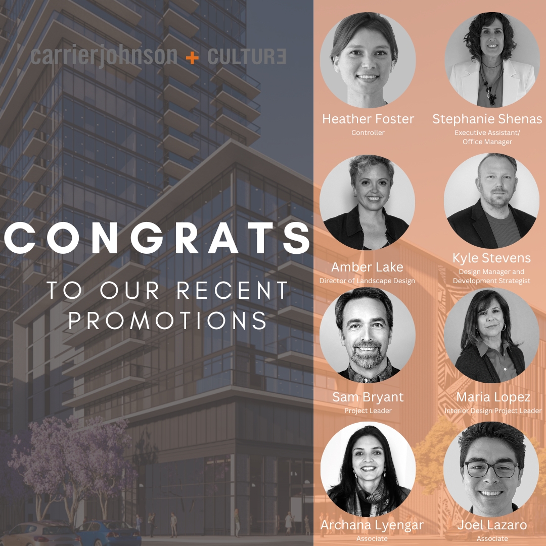 Happy Monday! We are incredibly proud of our CJ+C talent for all the hard work and dedication that they demonstrate every day. Join us today in congratulating our recent promotions! We are grateful for each and every one of you. Thank you for all your hard work 🧡