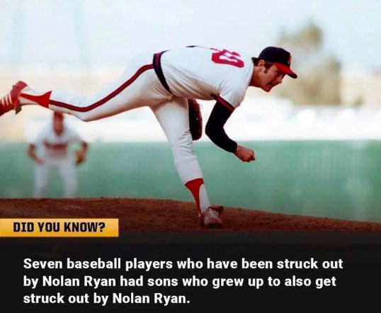 nut_history's tweet photo. Did you know - Nolan Ryan https://t.co/NnibQZbQrA