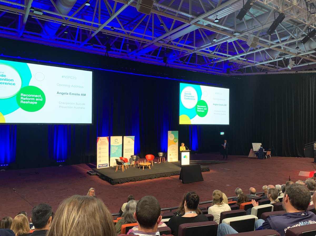PostventionAus's tweet photo. Kicking off Day 2 at the #NSPC23 in Canberra - wonderful to be back with our colleagues and listen to sector leaders from across the country. https://t.co/NIKJXNU2DJ