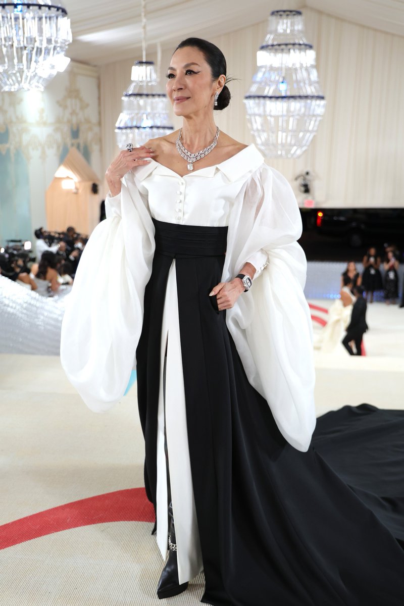 Michelle Yeoh is pure elegance #MetGala
