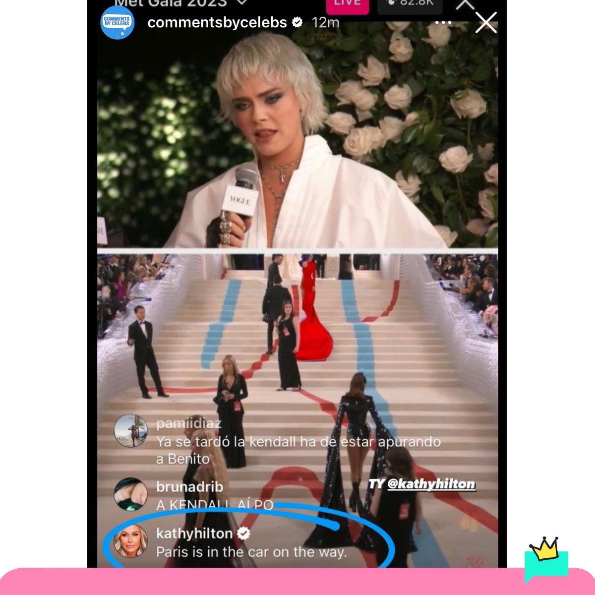 queensofbravo's tweet photo. Kathy gonna Kathy 😂 #RHOBH x #MetGala https://t.co/PPM5EUwHtd