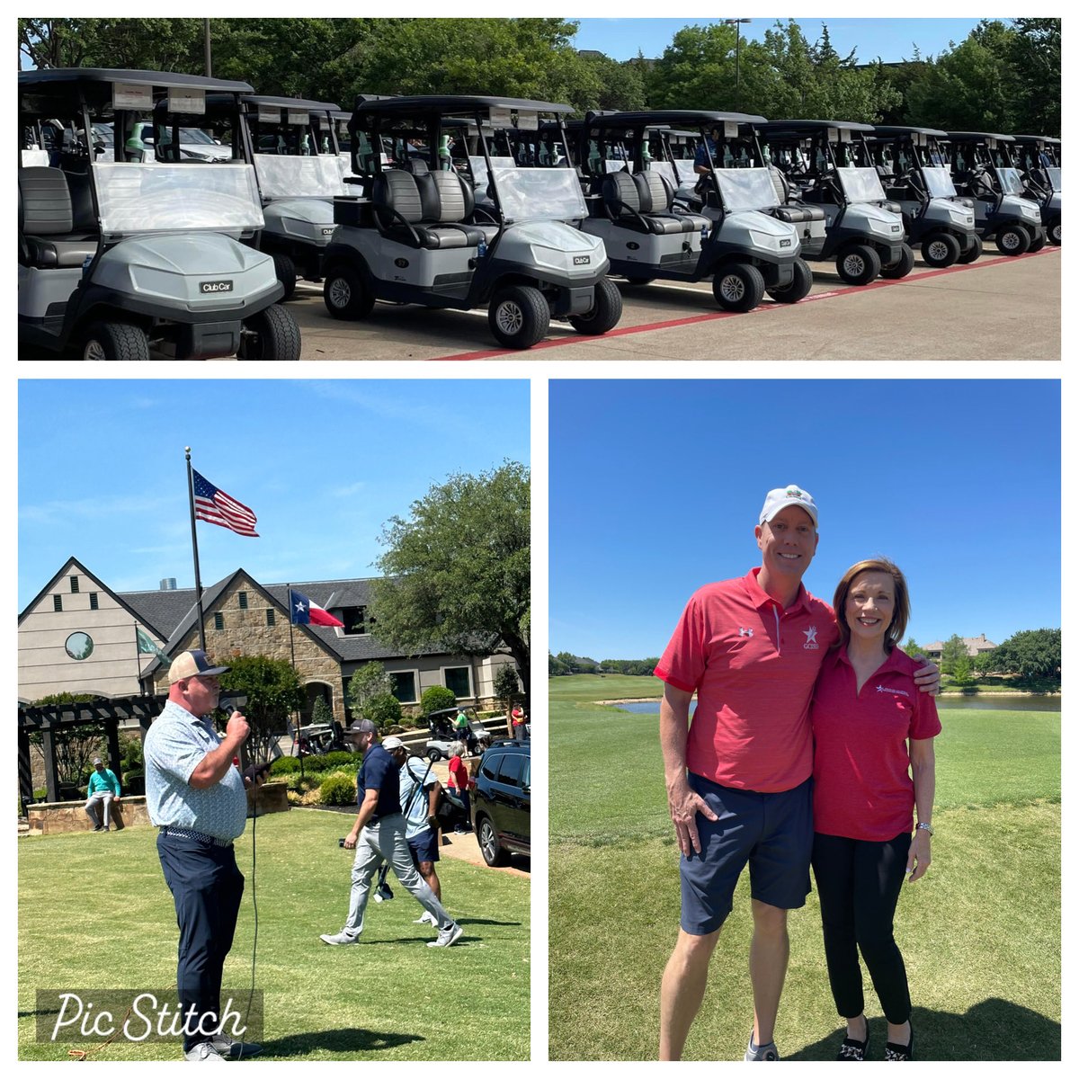 The absolute perfect day for the ⁦<a href="/GCEdFoundation/">Grapevine-Colleyville Education Foundation</a>⁩ annual golf tournament! Big THANKS to Jason Ridley (this year’s tournament chair) &amp; all of Ed. Foundation board members &amp; volunteers who made today a huge success! ⁦<a href="/GCISD/">Grapevine-Colleyville ISD</a> is grateful for this partnership! #WeAreGCISD
