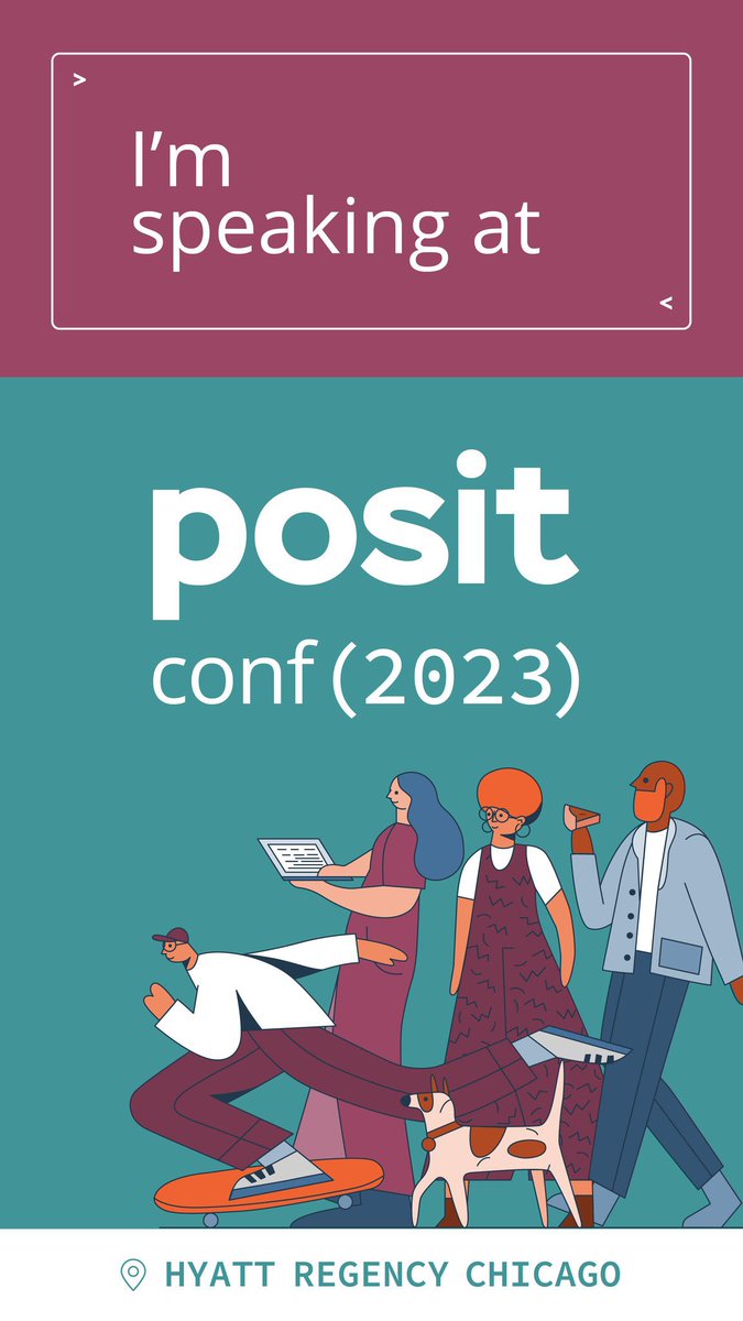 My talk titled “Black hair and data science have more in common than you think” was accepted to #positconf2023! Congratulations to all those who received an acceptance email. See you in Chicago!
