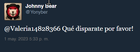 Bueno, me volvierno a suspender la otra cuenta ppor este tweet.
Libertarados rompiendo todo lo que tocan: