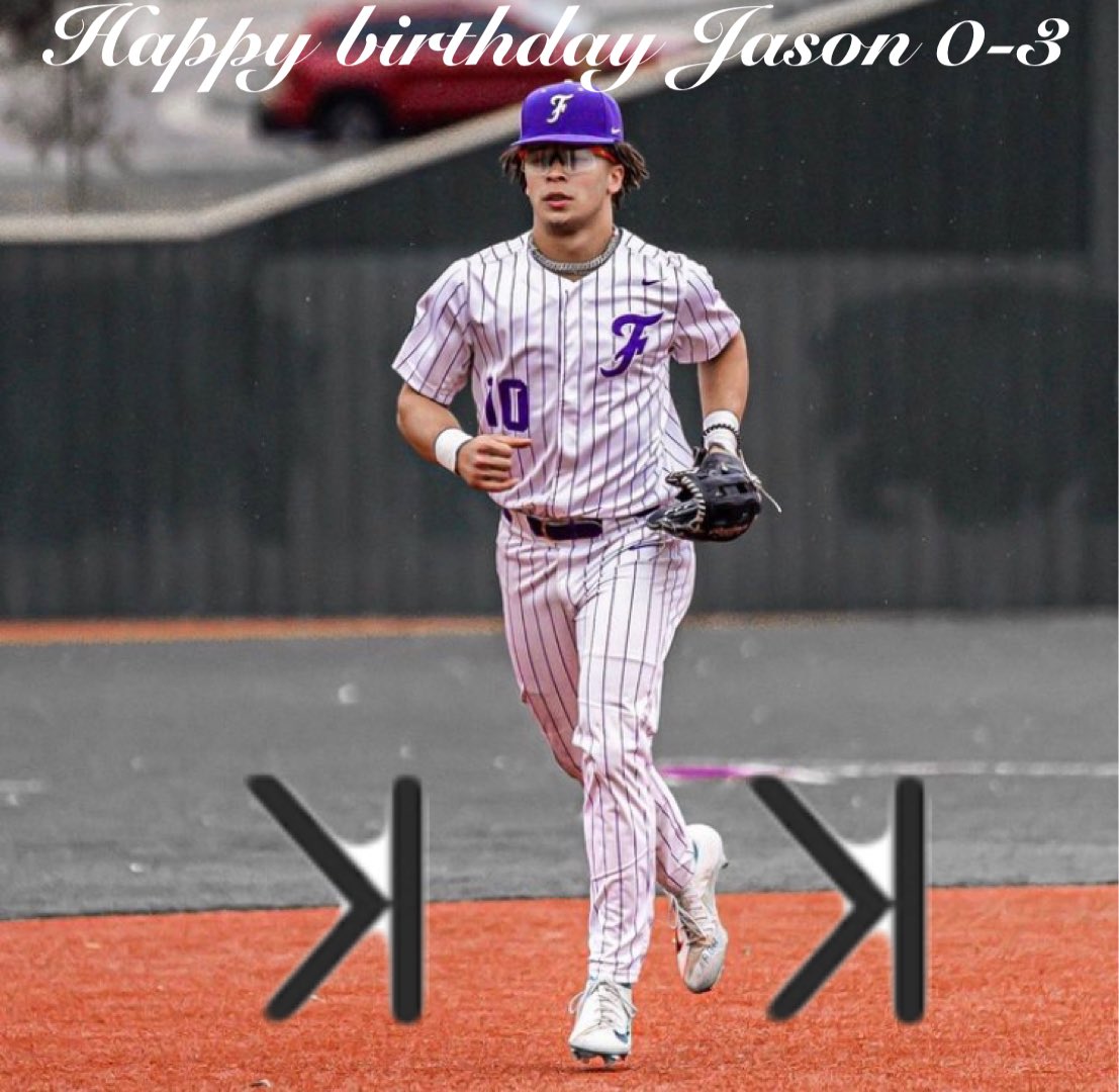 Happy Birthday Mr 0-3 <a href="/BarstoolFhs/">Barstool FHS</a> <a href="/RazorbackBSB/">Arkansas Baseball</a>