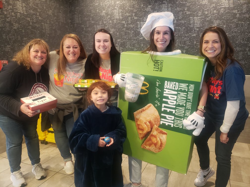 McTeacher Night was so much fun! Thank you to everyone that came by and donated! <a href="/_mrsmaki/">Angela Maki</a> <a href="/LadyJteach/">Jenny Fletcher</a> <a href="/seiseman78/">Samantha Eiseman</a> <a href="/EastMaine63/">EastMaine63</a> #mcteachernight