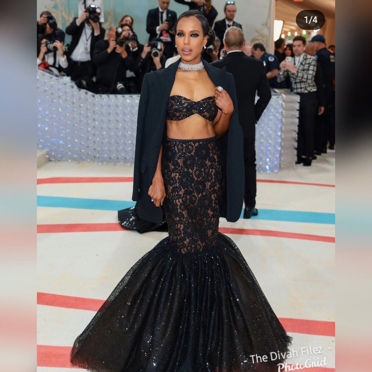 thedivahfilez's tweet photo. #KerryWashington at this year's Met Gala! https://t.co/ne0tuNyP4K