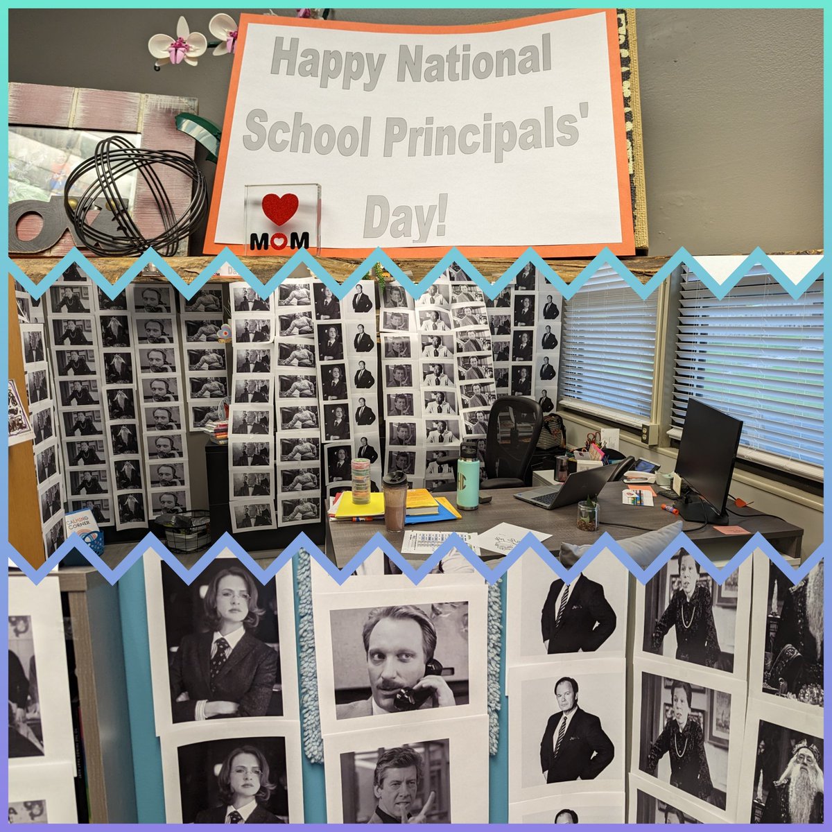 I work with the best staff @115ygs and I love their sense of humor! Thank you for making School Principal's Day amazing!