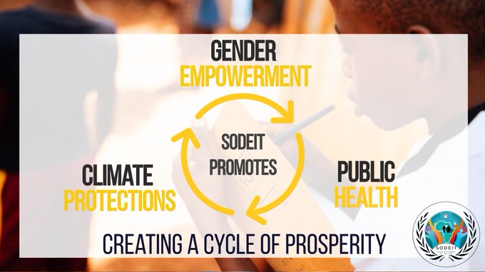 SODEIT's tweet photo. Please join us in thanking Delores https://t.co/8QyNUFopdr for showing solidarity! 

At SODEIT our commitment is to protect vulnerable populations through gender equity and climate protection. Join SODEIT's mission: https://t.co/8NmiZBzCHd https://t.co/xj8sbNGabc