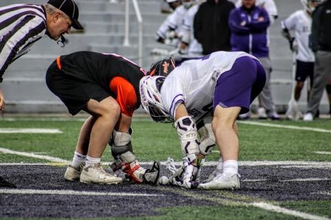During tonight's game, Max Stallmeyer won his 224th face-off of the season, setting a new single season wins record, breaking the previous mark he set last year. #Altiora