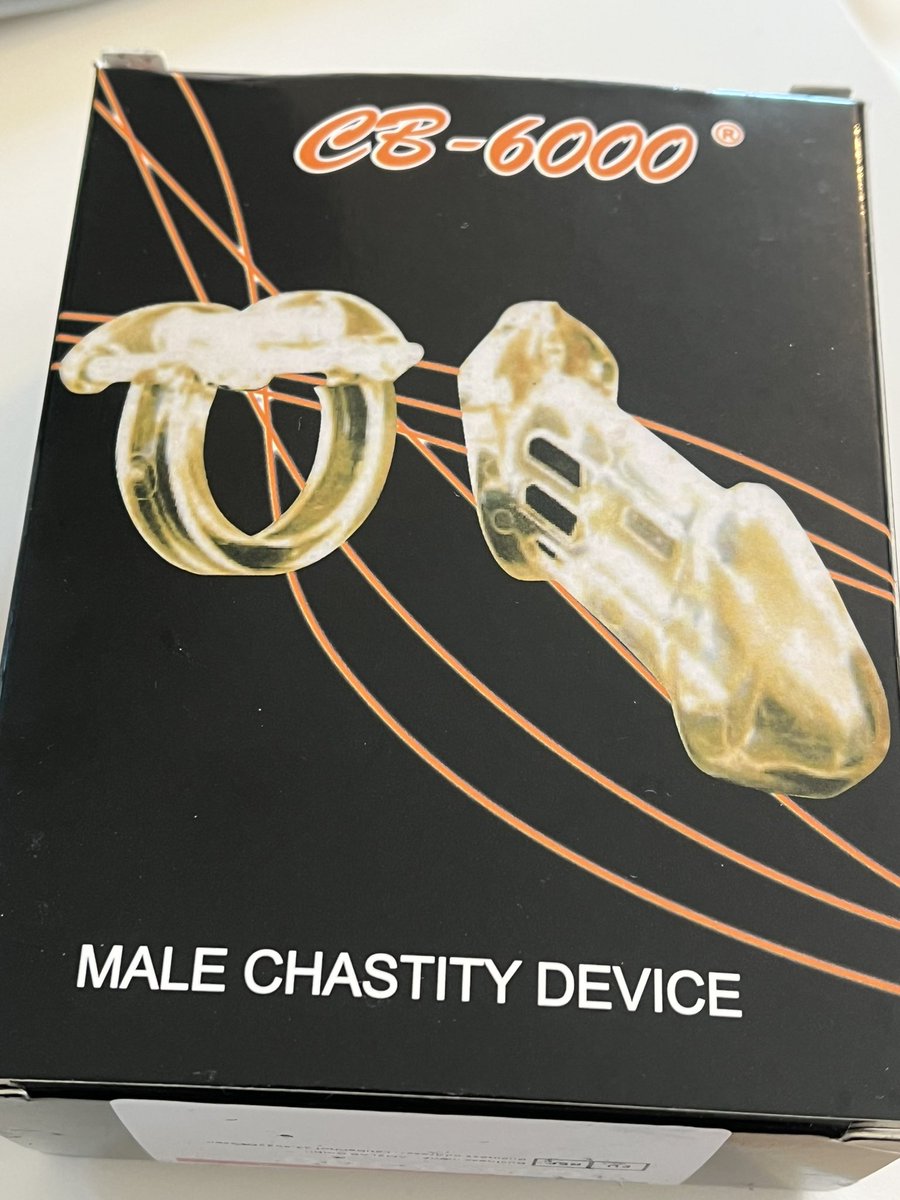 tmtmonon's tweet photo. 禁欲のために貞操帯買いました！
1ヶ月オナ禁頑張る😂
装着画像載せます↓
#貞操帯 #CB6000 https://t.co/1VlmNRQIti