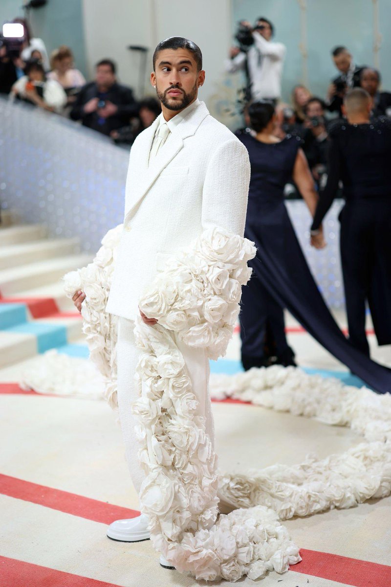 andycabrerah's tweet photo. Expectativa | Realidad 
@sanbenito | @maluma 
#MetGala  #MetGala2023 #AlfombraRojaE https://t.co/vDL9TyTO23