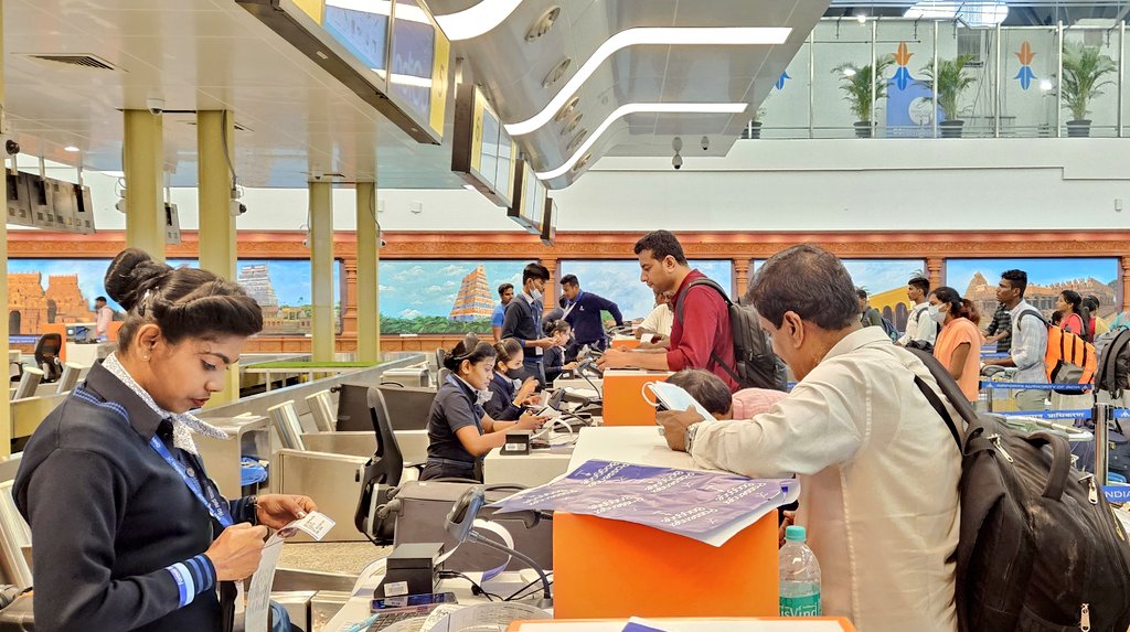 Chennai (MAA) Airport on Twitter "IndiGo6E 1025 Chennai Singapore