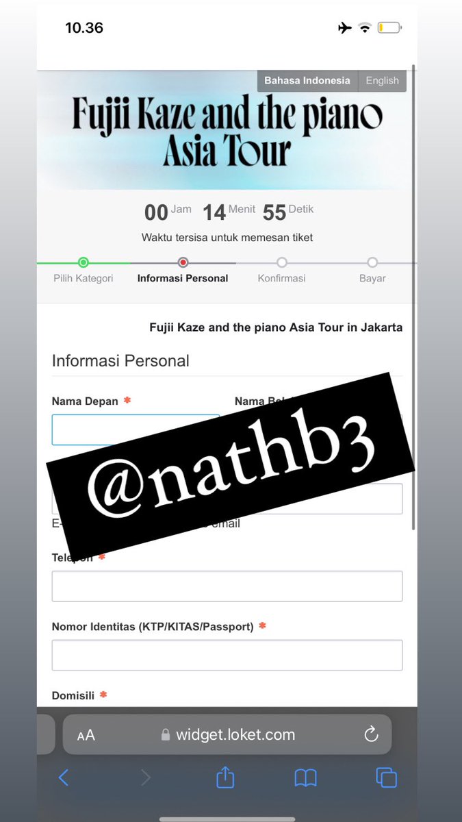 nathb3___'s tweet photo. Yang mau cat 2, 1 tix pakai data diri pribadi bisa dm yaaaaa

fee 75k

tags wts wtb jastip tiket Fujii Kaze in jakarta #FujiiKazeandthepianoAsiaTour2023 #FujiiKazeinJakarta2023 https://t.co/tL7B8D908N