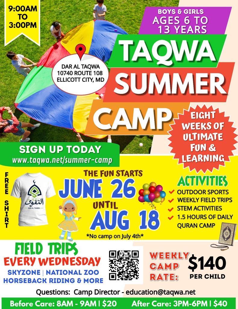 Do you know what to do with your kids in the summer? We do. Bring them for an amazing, spiritually-nurturing, and physically-active programming.