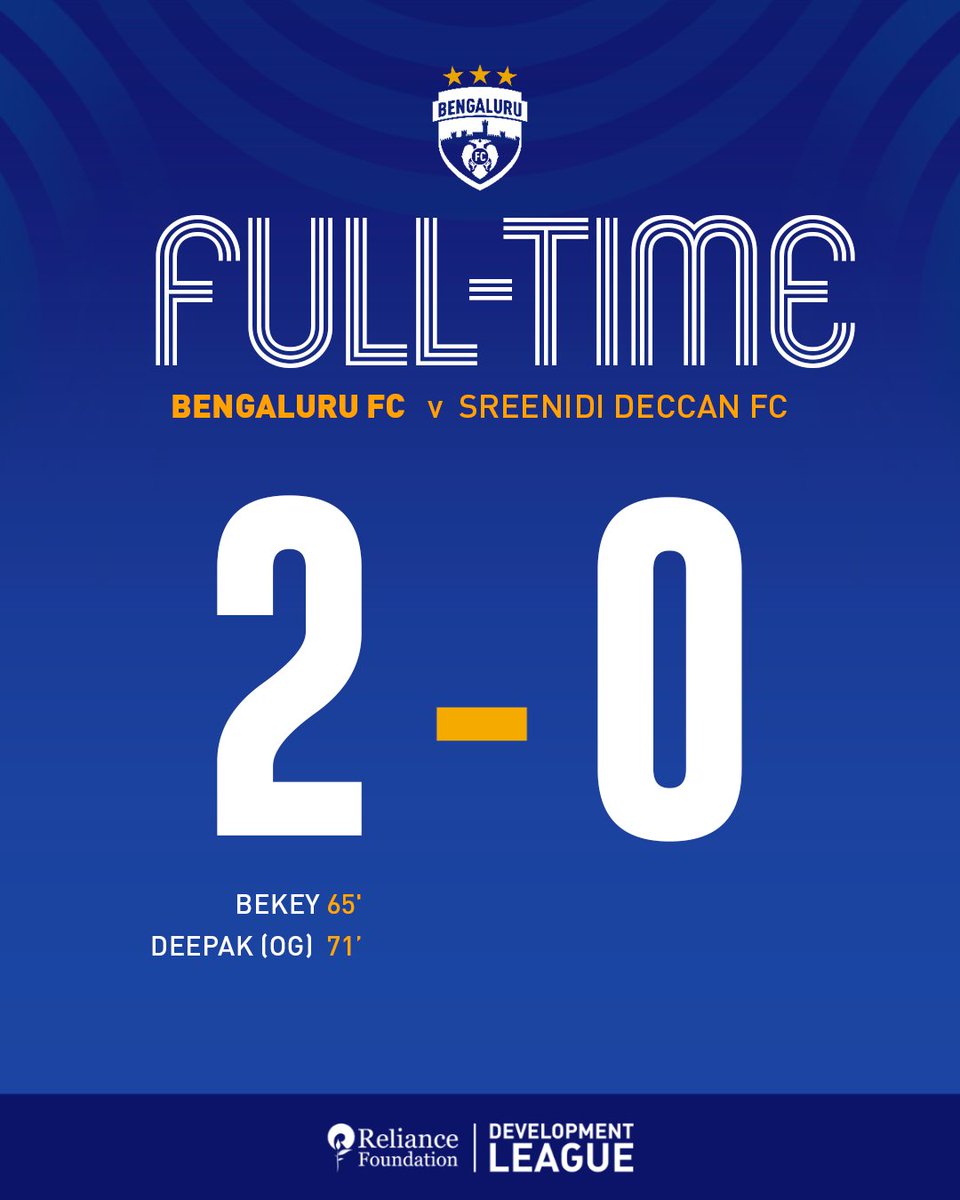 bengalurufc's tweet photo. FULL-TIME. The Blue Colts go marching on with another convincing win at the BFS. ⚡
#WeAreBFC #LetsPlay #BFCSDEC #NothingLikeIt https://t.co/Ng09NeYmu6