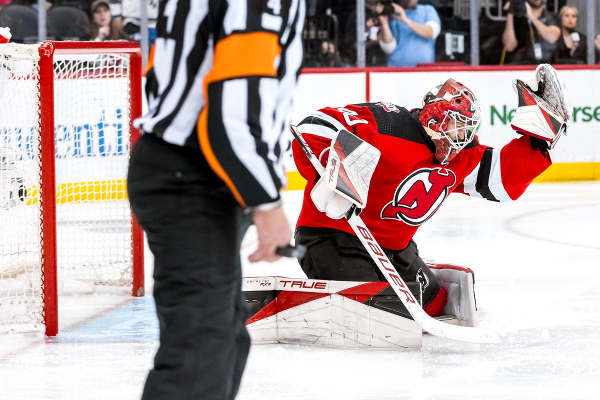 NJDevils's tweet image. Akira Himothy Schmid.