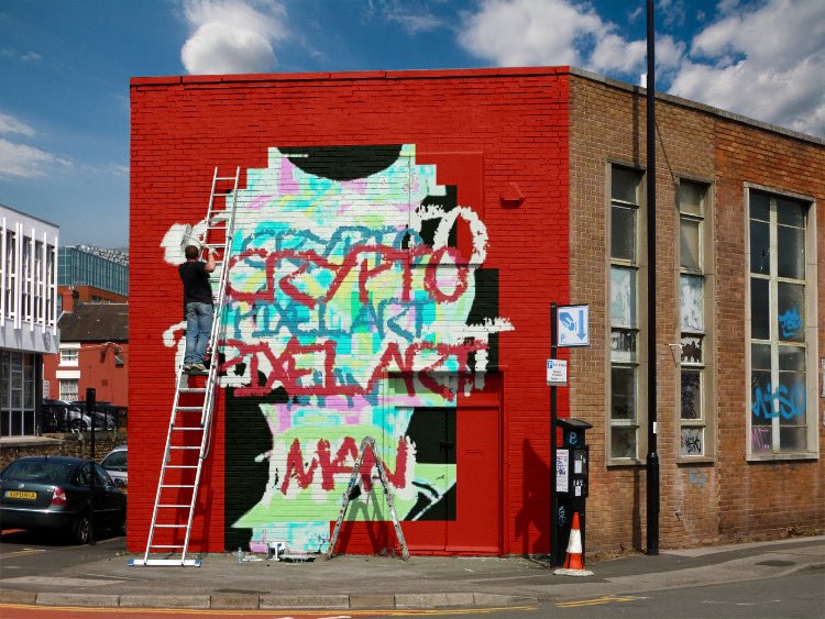 THE_HAARTMAN's tweet photo. 大きいキャンパス
突如街中に現れたらビックリするだろうなぁ😎
#art #photofunia #graffitiart https://t.co/QbyOJU1d84