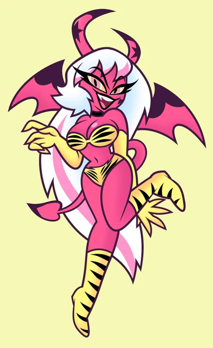 Commisson for    Verosika Mayday in Lum's outfit