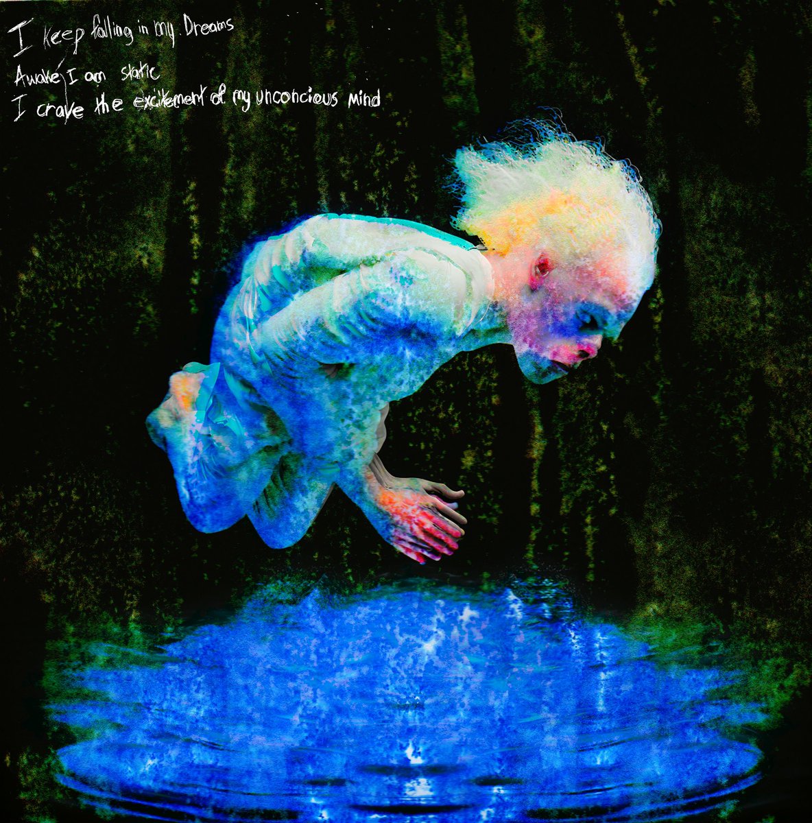 OpenMindCollect's tweet image. My unconscious mind
.
Midjourney prompting+ink transfers+ digital layering
.
#AIArtwork #midjourney #photoshop #design #NFT #nftart