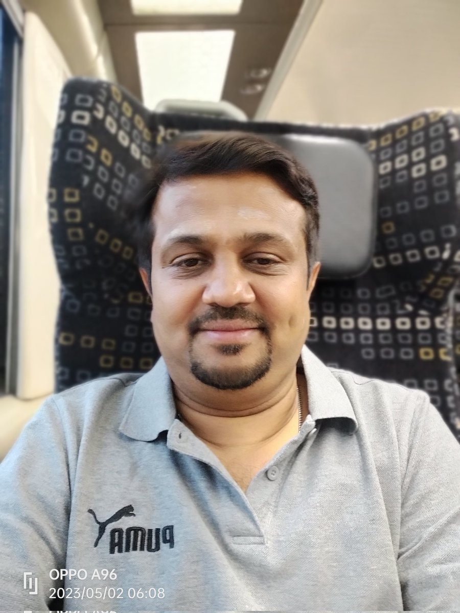 Flawless and Exciting journey with Advance features on Solapur - CSMT Mumbai Vande bharat express train 🚅🚅🚅🚅 
Thanks to honorable 
#AshwiniVaishnaw Ministry of Railways,
#ModiHainTohMumkinHain 
#BJP4India