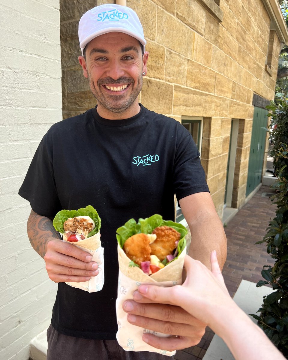 Don't miss trying our new Julius, Mexicana, and Chicken Halloumi wraps!

Download STACKED app and subscribe to us to receive special offers 🏆

#LetsGetStacked #sydneyeats #sydneyfoodie #sydneyfoodies #sydneylocal