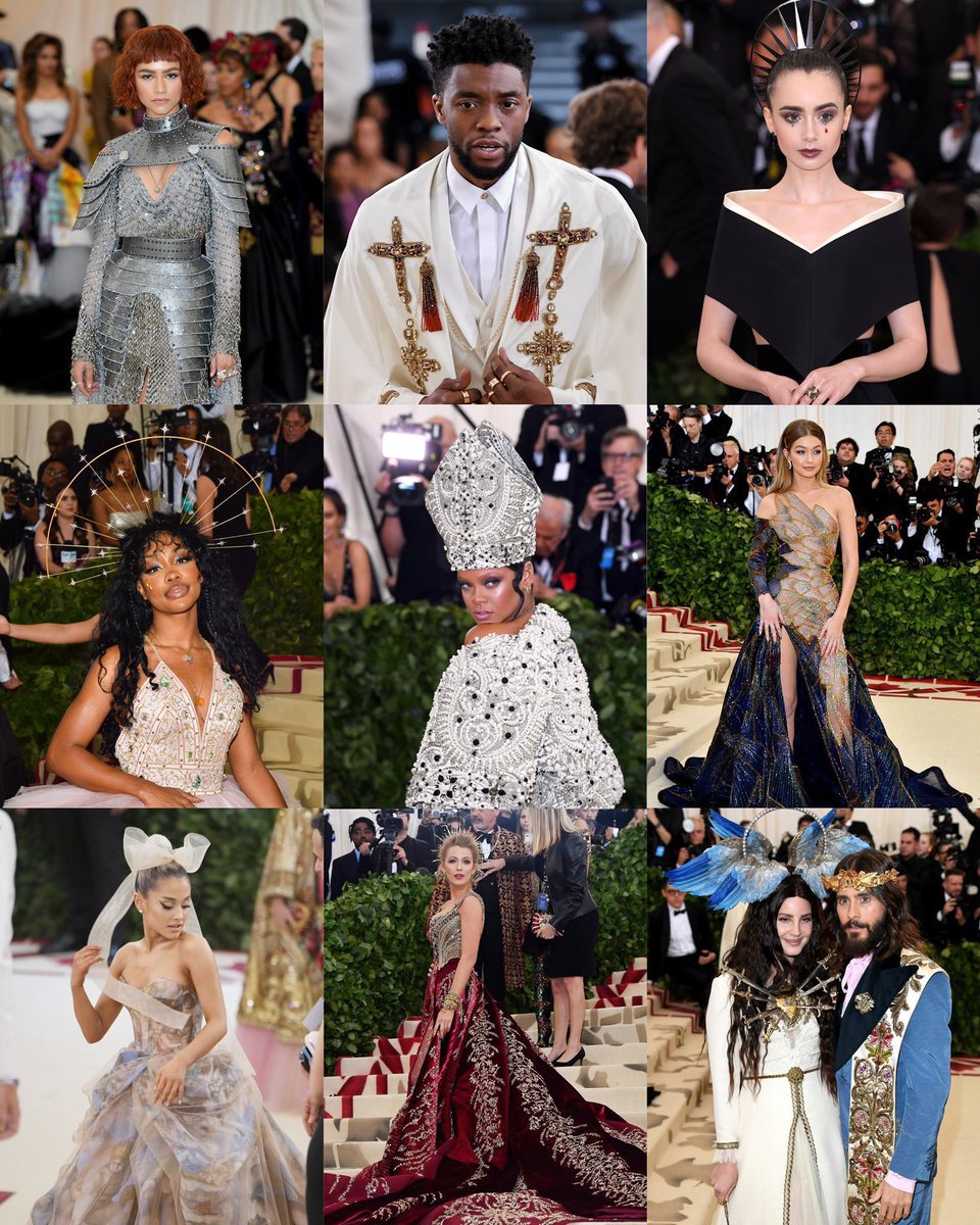 eliasdemarzo's tweet photo. Pasarán los años y nada igualará a la Met Gala 2018 🛐. Dejó la valla bien alta. #MetGala https://t.co/xV5EI2OKmV