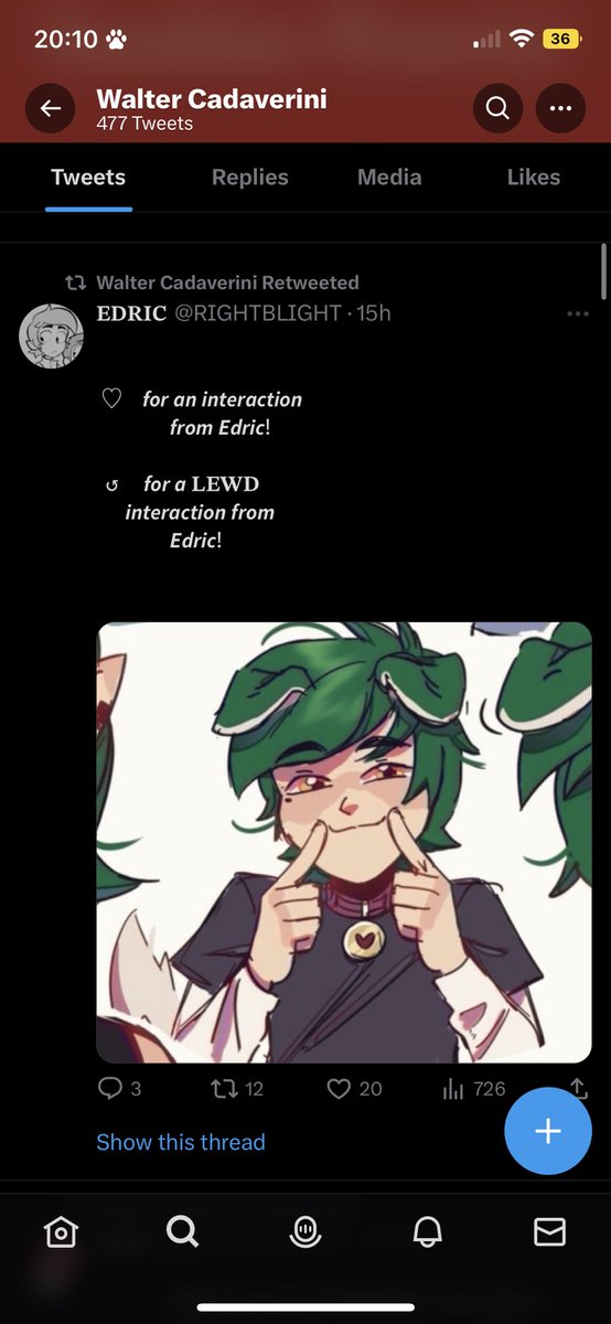 / just a little heads up for my ppl on dgsrptwt. i’d go ahead and unfollow @.waltcadaverini/@.tobiasgregson2 (same mun) if i were you. not only were they interacting with nsfw posts of a MINOR CHARARACTER, the edric account was insanely taboo. this behavior is fucking disgusting.