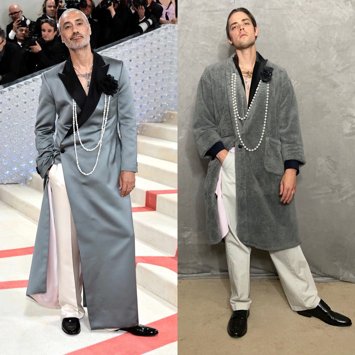 ajfriederich's tweet photo. Who wore it best? #MetGala2023 #MetGala @TaikaWaititi https://t.co/JXLi4hLYer