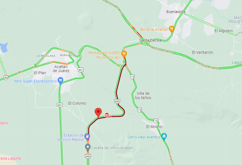 MonitoreoKGC's tweet photo. Buen día, tendrán algún incidente en la carretera Colima-guadalajara a la altura de Acatlán de Juarez, dirección Guadalajara.

@GN_Carreteras

@CAPUFE

@CNAC_GN https://t.co/t97G9rWMqx