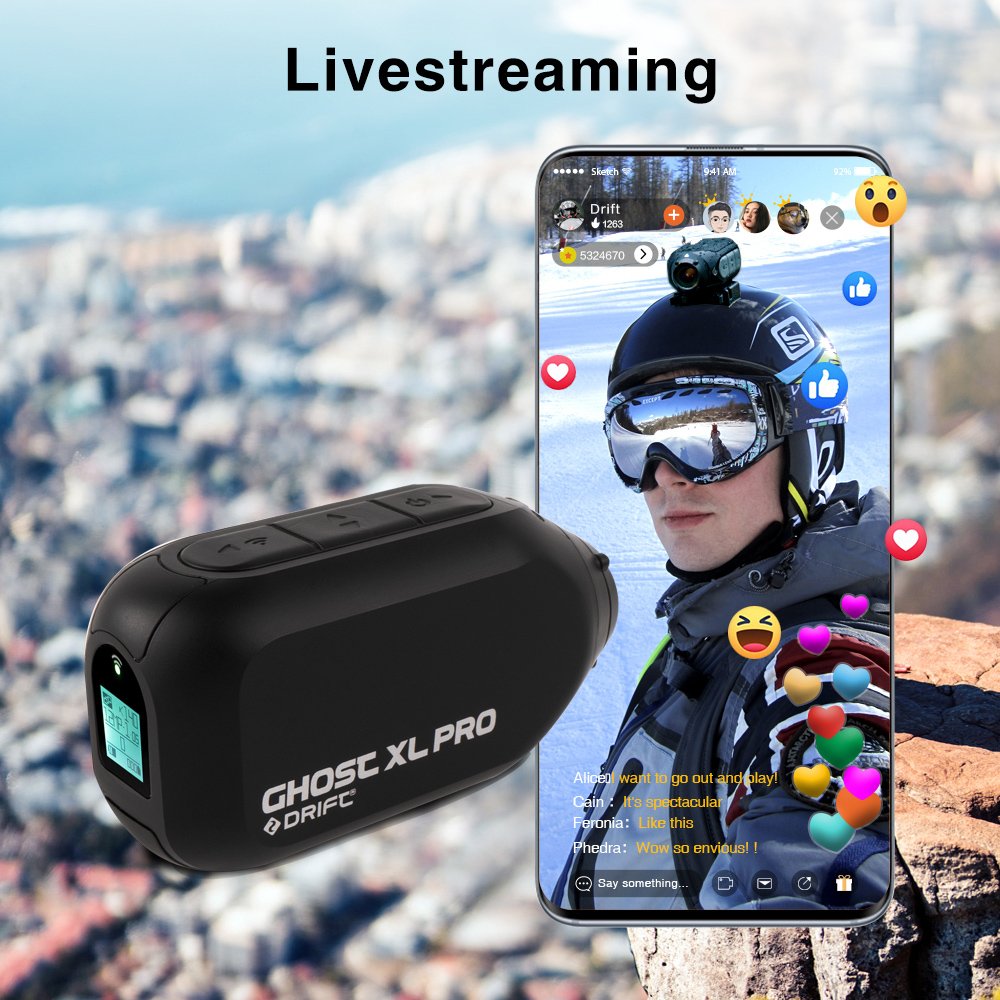 Anviexpreecom's tweet image. Drift Ghost XL Pro 4K PLUS HD Sports Action Camera 3000mAH IPX7 Waterproof WiFi Helmet Camera For Motorcycle Bicycle Video Cam.
#helmetcamera #videocam

Click &amp;amp; Buy
s.click.aliexpress.com/e/_DdCMiMz

Available Code
EIB3VVF6JSSH, USD9.00 off, PST 2023/04/22 00:00:00 ~ 2023/05/09 23:59:59